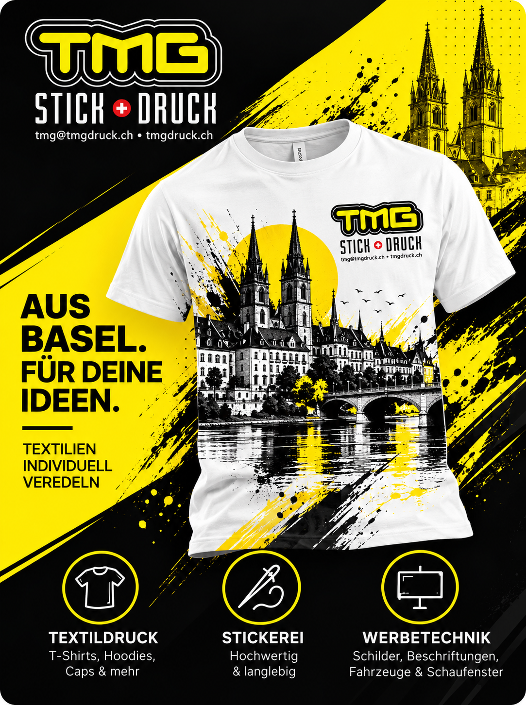 TMG Basel Textildruck Design