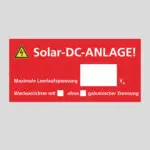 Solar DC Anlage