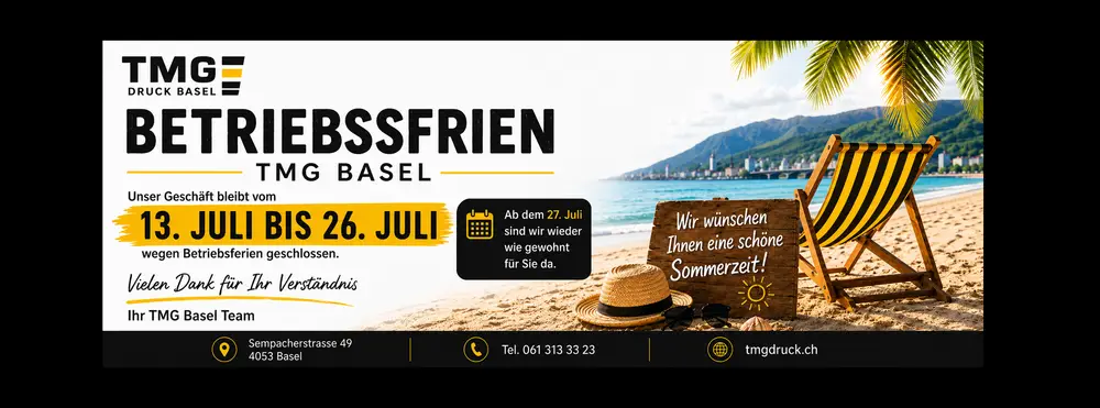 Betriebsferien